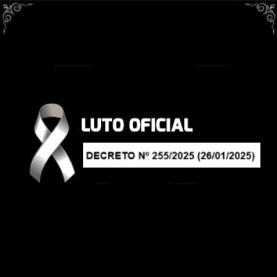 Prefeitura de Lastro Decreta LUTO OFICIAL pelo falecimento do Ex-Prefeito Ademar Abrantes de Oliveira